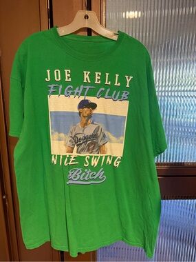 Unbranded Joe Kelly Dodger's Nice Swing Graphic Tee